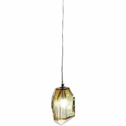 Deals 🧨 Dale Tiffany 52 In. Altair Amber Handcrafted Art Glass Mini Pendant 🔥