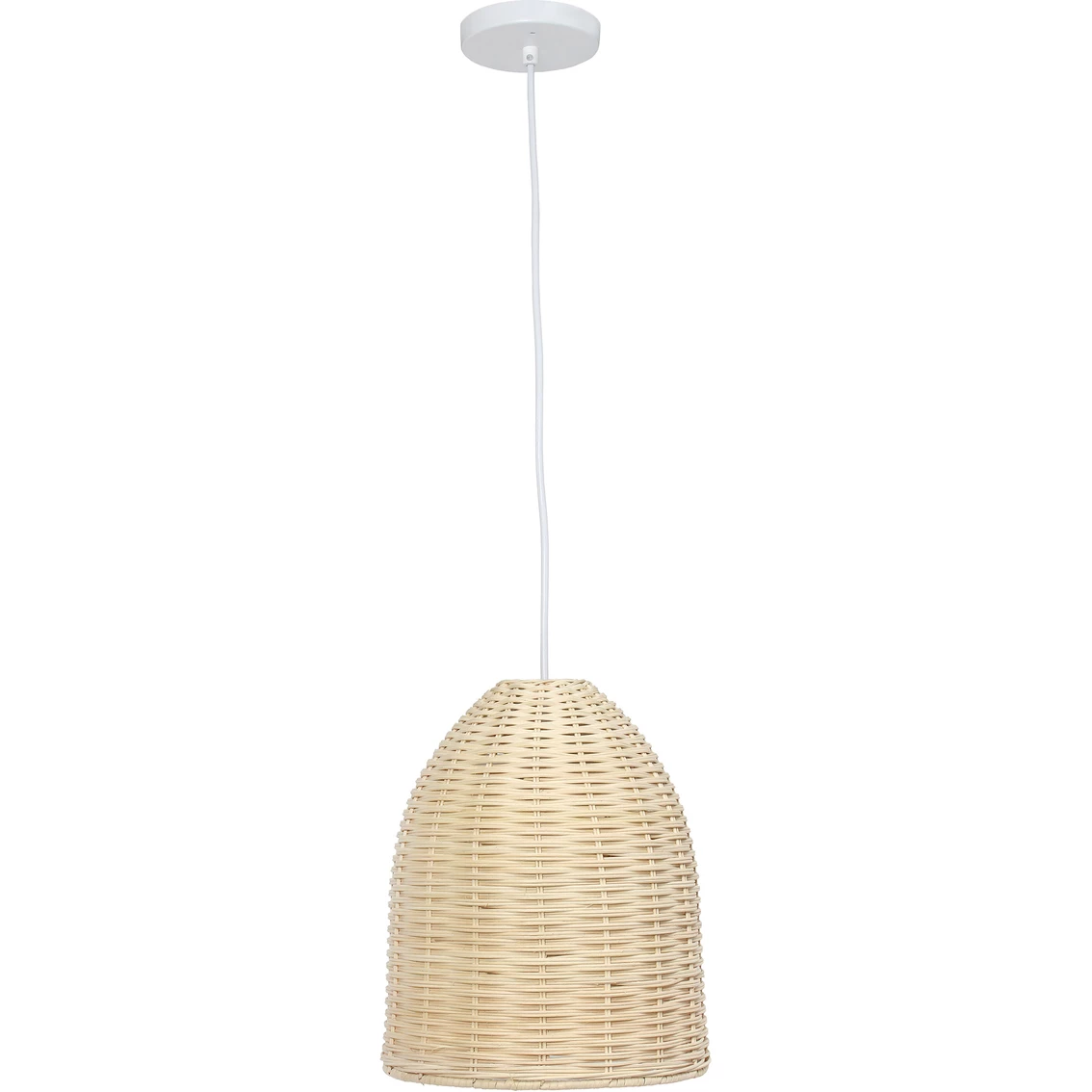 Best deal ๐ Elegant Designs Elongated Coastal Dome Rattan 12 In. Downlight Pendant โค๏ธ