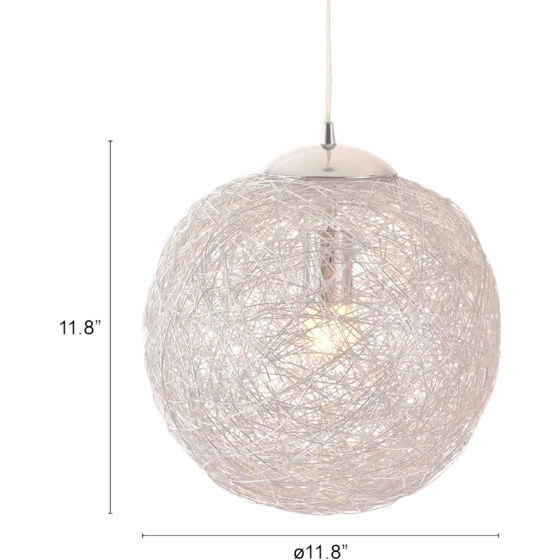 Best Sale ⭐ Zuo Modern Opulence Ceiling Lamp 12 In. Diam. 🔥 - Image 5