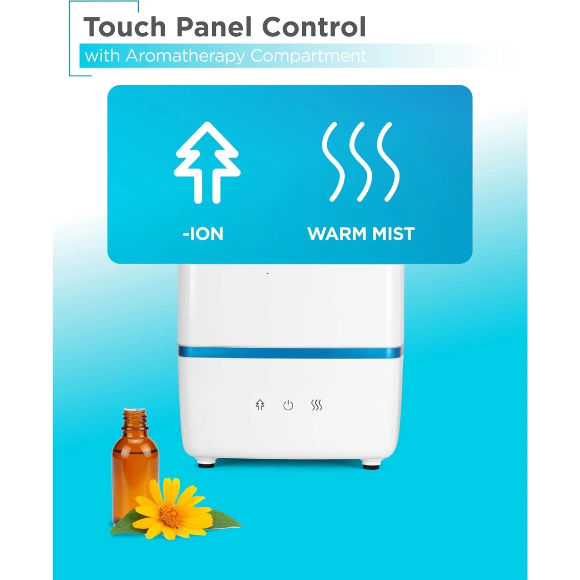 Discount ๐ Black + Decker 1.32 Gallon Warm And Cool Mist Ultrasonic Humidifier ๐ฅ - Image 3
