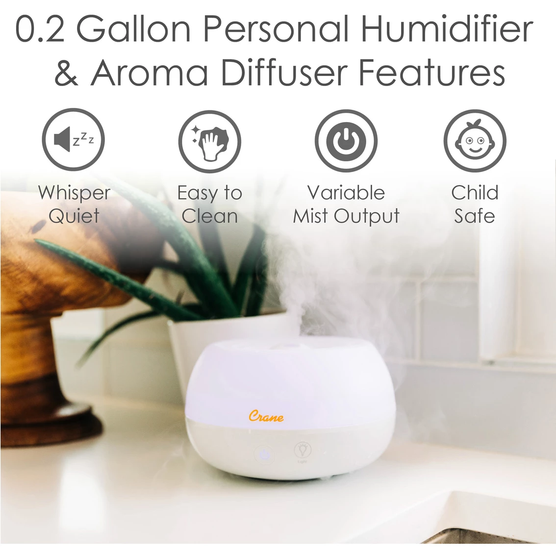 Best deal π€© Crane USA Personal Humidifier With Aroma Diffuser π€© - Image 3