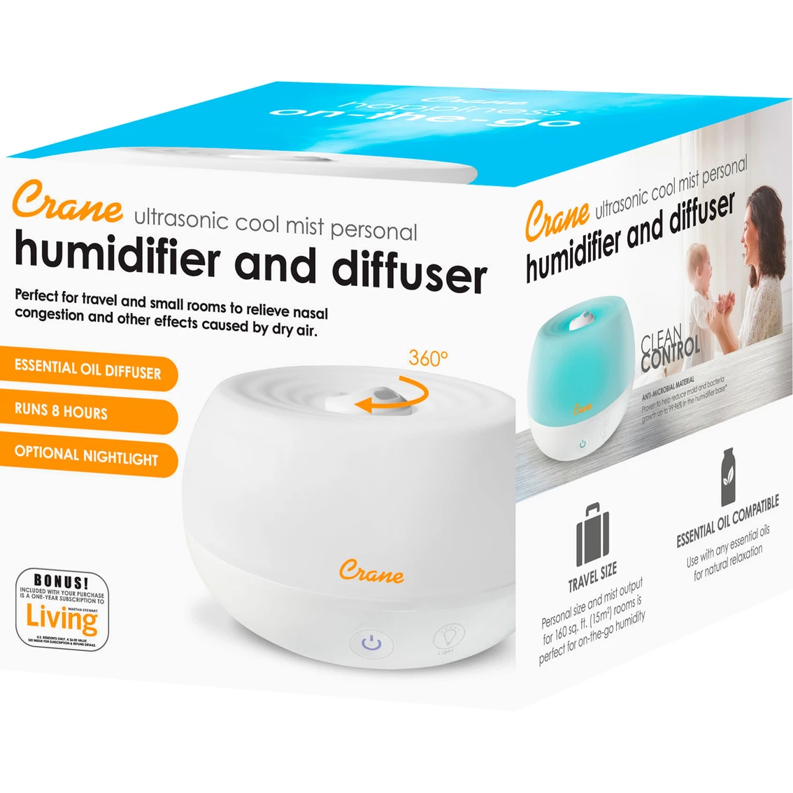 Best deal π€© Crane USA Personal Humidifier With Aroma Diffuser π€© - Image 5
