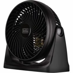 New 👏 Black + Decker Turbo Desk Fan Electric Portable 7 In. Turbo Fan ✔️