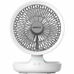 New 🥰 Geek Aire Foldable Rechargeable 8 In. Fan 💯