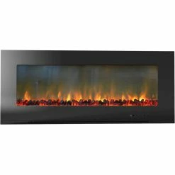 Best reviews of 🎁 Cambridge Metropolitan 56 In. Wall Mount Electric Fireplace ⌛