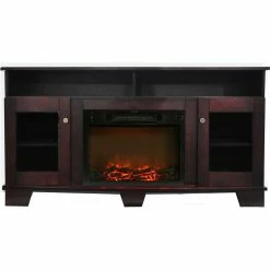 Wholesale 😉 Cambridge Savona 59 In. Electric Fireplace With Entertainment Stand ⌛