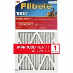 Discount 🌟 3M Filtrete Allergen Defense Air Filter 1000 MPR 14 X 20 X 1 In. 1 Pk. 👏