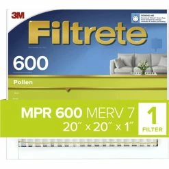 Deals 🔔 3M Filtrete Pollen 600 MPR 20 X 20 X 1 In. Air Filter ✔️