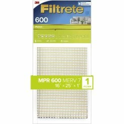 Hot Sale 🤩 3M Filtrete Pollen Air Filter 600 MPR 16 X 25 X 1 In. 1 Pk. ⌛